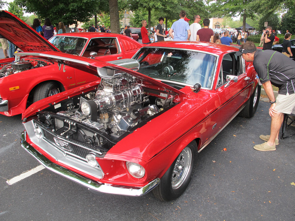 Classic Ford Mustang ready to roar!