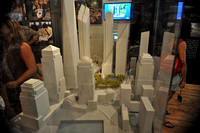 Model of Projected World Trade Center