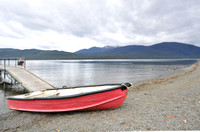 Shoreline, Lake Te Anau, Fiordland, South Island, New Zealand