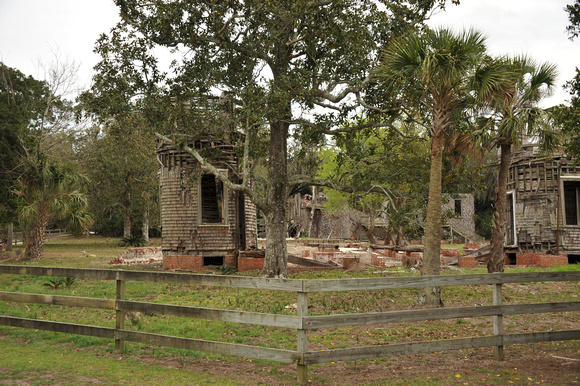 Ruins of Dungeness estate, Cumberland Island, Georgia
