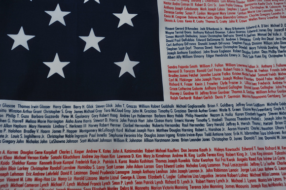 Detail of Flag of Honor