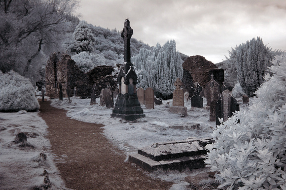 Cemetery, Glendlough, County Wicklow, Ireland